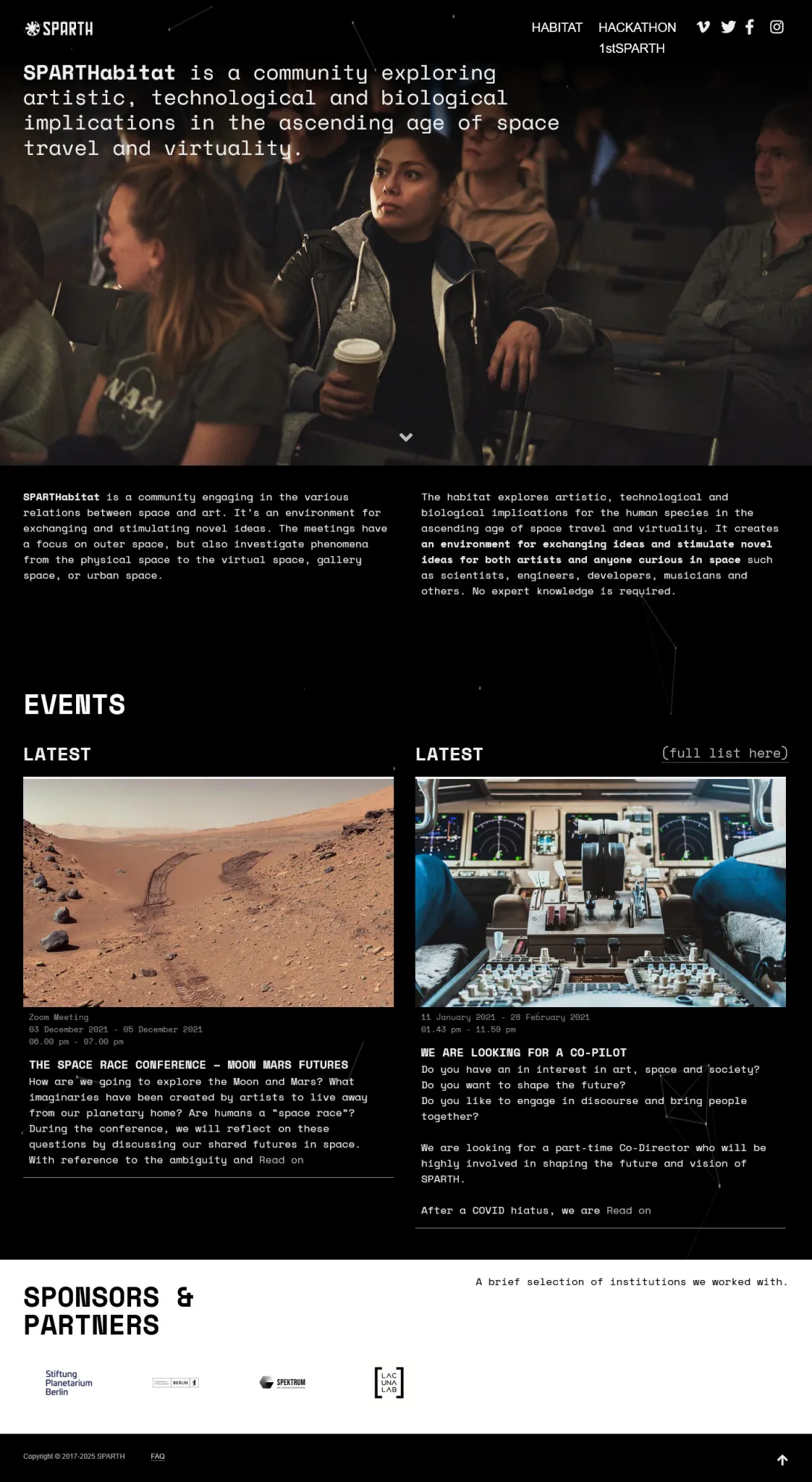Sparth | Events
